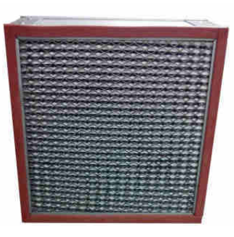 Filtro HEPA de alta temperatura