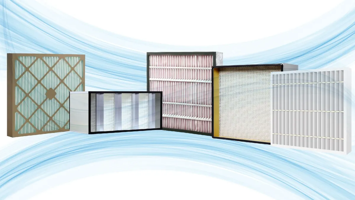 Filtros para HVACs