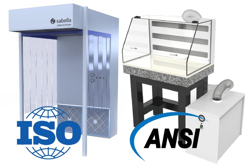 Central de Pesadas - Cumplimiento ISO 14644 y ANSI Z9.5