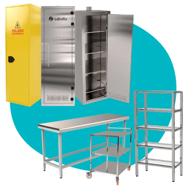 Mobiliario y Elementos de Seguridad